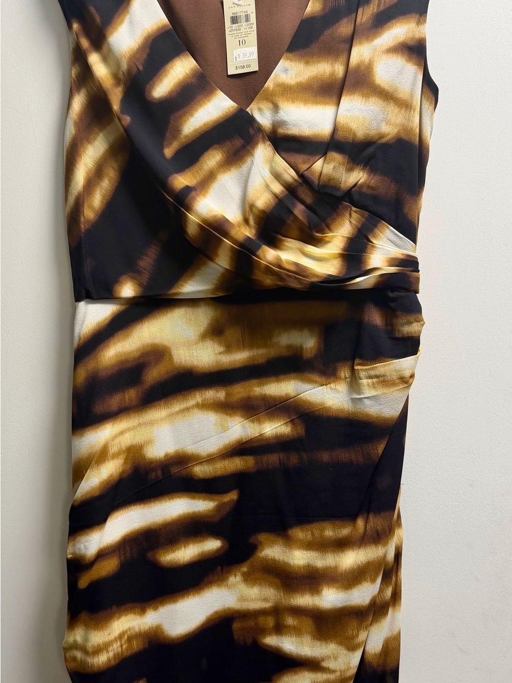 Ann Taylor NWT sz 10 dress  silk/spandex